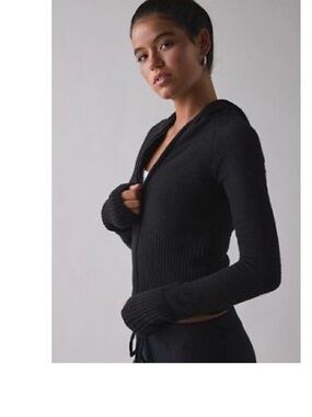 BDG Monet Knit Full-Zip
Hoodie Sweater